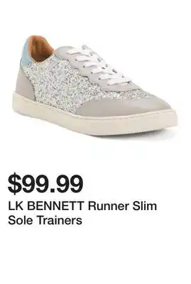 Marshalls LK BENNETT Runner Slim Sole Trainers offer