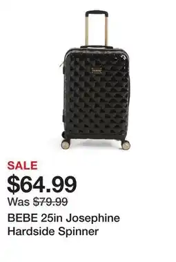 Marshalls BEBE 25in Josephine Hardside Spinner offer