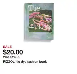 Marshalls RIZZOLI tie dye fashion book offer