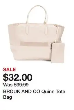 Marshalls BROUK AND CO Quinn Tote Bag offer
