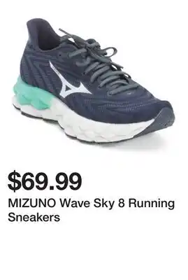 Marshalls MIZUNO Wave Sky 8 Running Sneakers offer