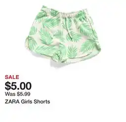Marshalls ZARA Girls Shorts offer