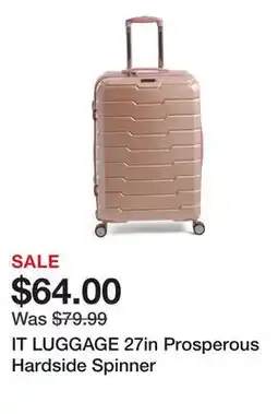 Marshalls IT LUGGAGE 27in Prosperous Hardside Spinner offer