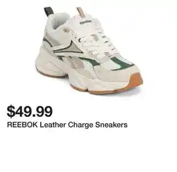Marshalls REEBOK Leather Charge Sneakers offer