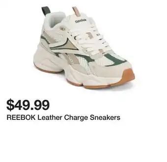 Marshalls REEBOK Leather Charge Sneakers offer