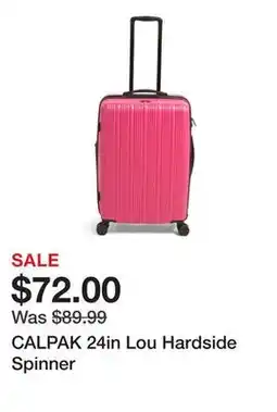 Marshalls CALPAK 24in Lou Hardside Spinner offer