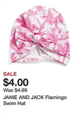 Marshalls JANIE AND JACK Flamingo Swim Hat offer