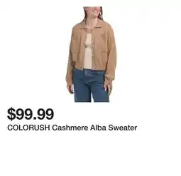Marshalls COLORUSH Cashmere Alba Sweater offer