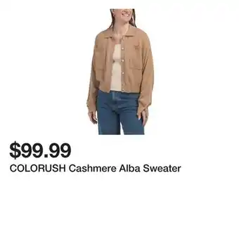Marshalls COLORUSH Cashmere Alba Sweater offer