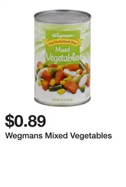 Wegmans Wegmans Mixed Vegetables offer