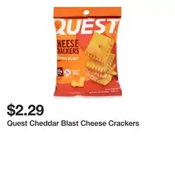 Wegmans Quest Cheddar Blast Cheese Crackers offer