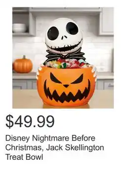 Costco Disney Nightmare Before Christmas, Jack Skellington Treat Bowl offer