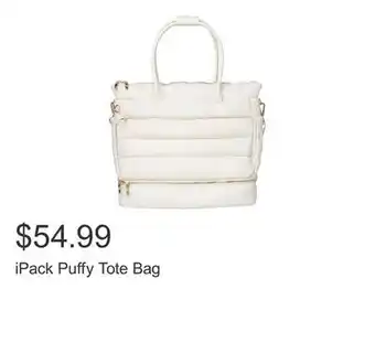 Costco iPack Puffy Tote Bag offer