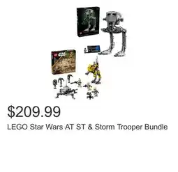 Costco LEGO Star Wars AT ST & Storm Trooper Bundle offer