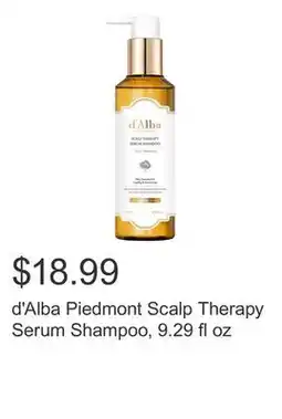 Costco d'Alba Piedmont Scalp Therapy Serum Shampoo, 9.29 fl oz offer