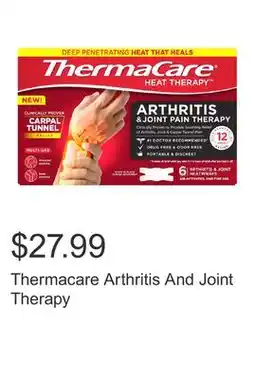 Costco Thermacare Arthritis And Joint Therapy offer