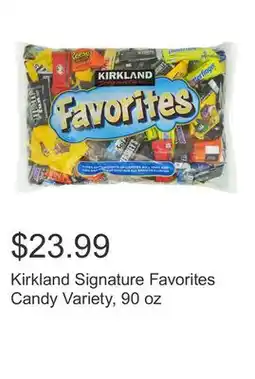 Costco Kirkland Signature Favorites Candy Variety, 90 oz offer