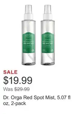 Costco Dr. Orga Red Spot Mist, 5.07 fl oz, 2-pack offer