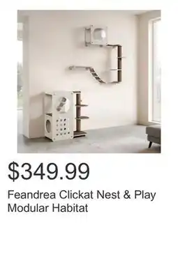 Costco Feandrea Clickat Nest & Play Modular Habitat offer