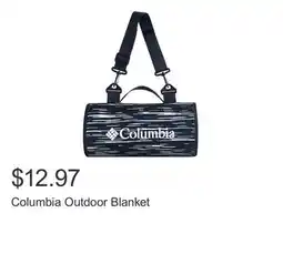 Costco Columbia Outdoor Blanket offer