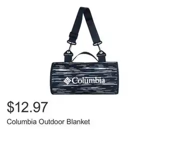 Costco Columbia Outdoor Blanket offer