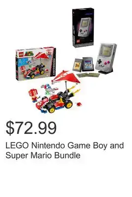 Costco LEGO Nintendo Game Boy and Super Mario Bundle offer