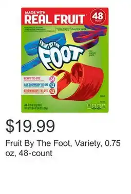Costco Fruit By The Foot, Variety, 0.75 oz, 48-count offer