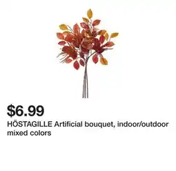 Ikea HÖSTAGILLE Artificial bouquet, indoor/outdoor mixed colors offer