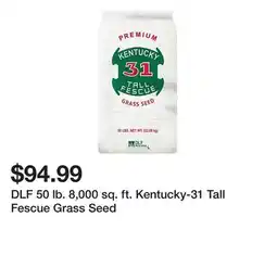 Tractor Supply Company DLF 50 lb. 8,000 sq. ft. Kentucky-31 Tall Fescue Grass Seed offer