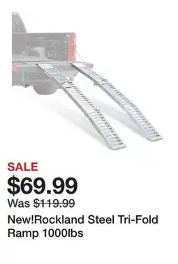Tractor Supply Company New!Rockland Steel Tri-Fold Ramp 1000lbs offer
