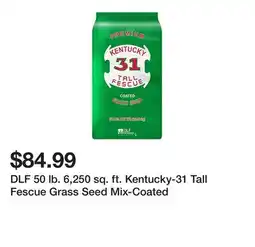 Tractor Supply Company DLF 50 lb. 6,250 sq. ft. Kentucky-31 Tall Fescue Grass Seed Mix-Coated offer