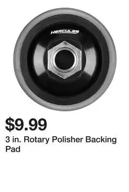Harbor Freight Tools 3 in. Rotary Polisher Backing Pad offer