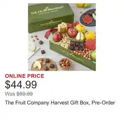 Costco The Fruit Company Harvest Gift Box, Pre-Order offer