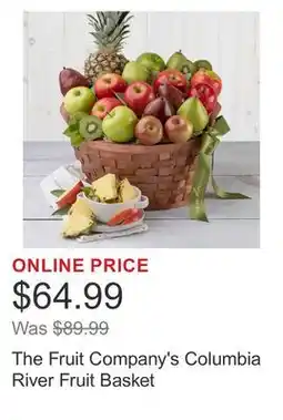 Costco The Fruit Company's Columbia River Fruit Basket offer