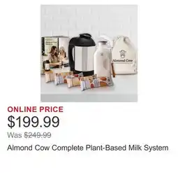 Costco Almond Cow Complete Plant-Based Milk System offer