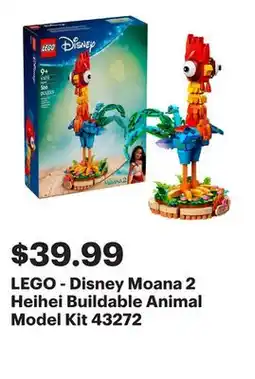 Best Buy LEGO - Disney Moana 2 Heihei Buildable Animal Model Kit 43272 offer