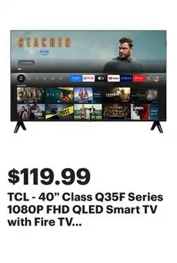 Best Buy TCL - 40 Class Q35F Series 1080P FHD QLED Smart TV with Fire TV (2025) offer