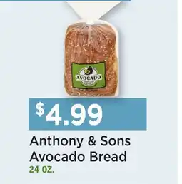 Heinen's Anthony & Sons Avocado Bread offer