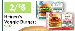 Heinen's Heinen's Veggie Burgers offer