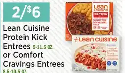 Heinen's Lean Cuisine Protein Kick Entrees 5-11.5 OZ. or Comfort Cravings Entrees 8.5-10.5 OZ offer