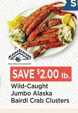 Heinen's Wild-Caught Jumbo Alaska Bairdi Crab Clusters offer