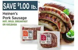 Heinen's Heinen's Pork Sausage offer
