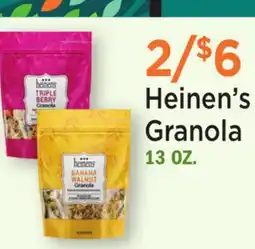 Heinen's Heinen's Granola offer