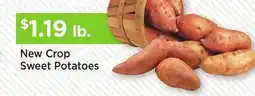 Heinen's New Crop Sweet Potatoes offer