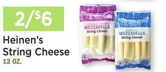 Heinen's Heinen's String Cheese offer
