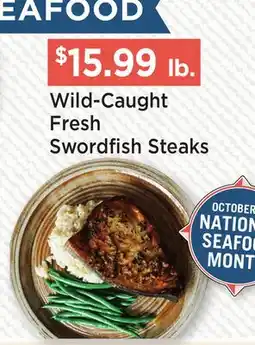 Heinen's Wild-Caught Fresh Swordfish Steaks offer