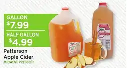 Heinen's Patterson Apple Cider offer