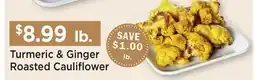 Heinen's Turmeric & Ginger Roasted Cauliflower offer