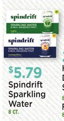 Heinen's Spindrift Sparkling Water offer