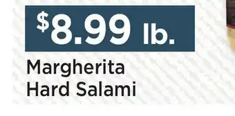 Heinen's Margherita Hard Salami offer